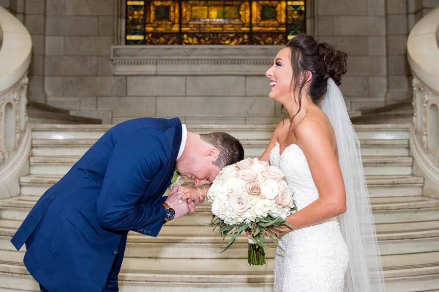 Drew and Bailie - Real Weddings by SuitShop