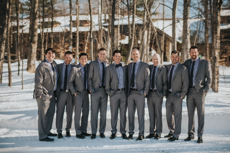 Ryan and Alyson - Real Weddings by SuitShop