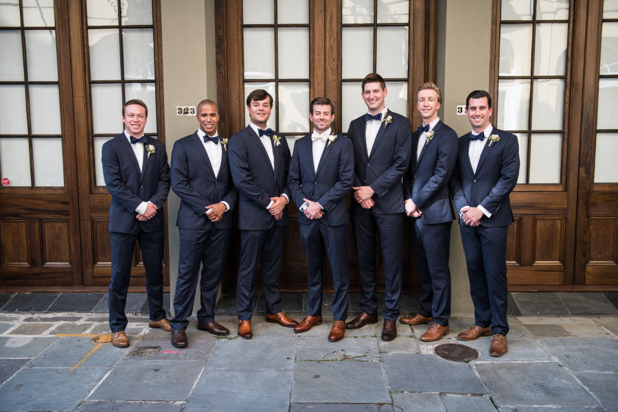 Drew and Alexandra - Real Weddings by SuitShop