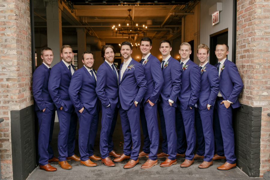 Jeff and Emily - Real Weddings by SuitShop