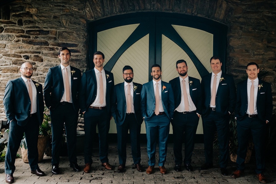 Max and Melissa - Real Weddings by SuitShop