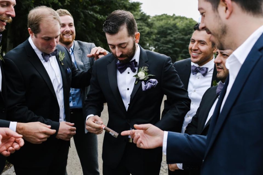 Brandon and Katie - Real Weddings by SuitShop