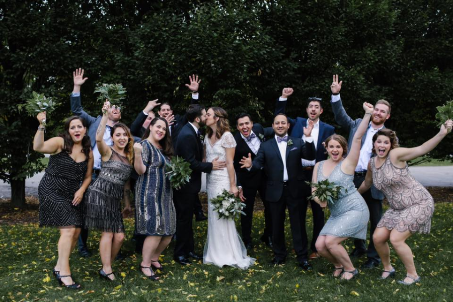 Brandon and Katie - Real Weddings by SuitShop