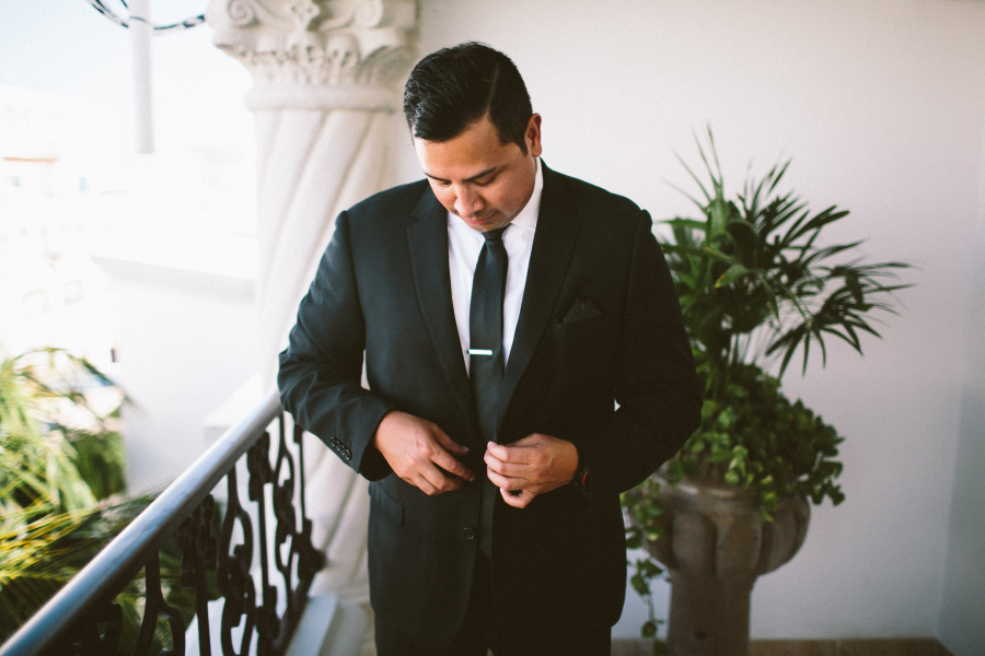 Peter and Keri - Real Weddings by SuitShop