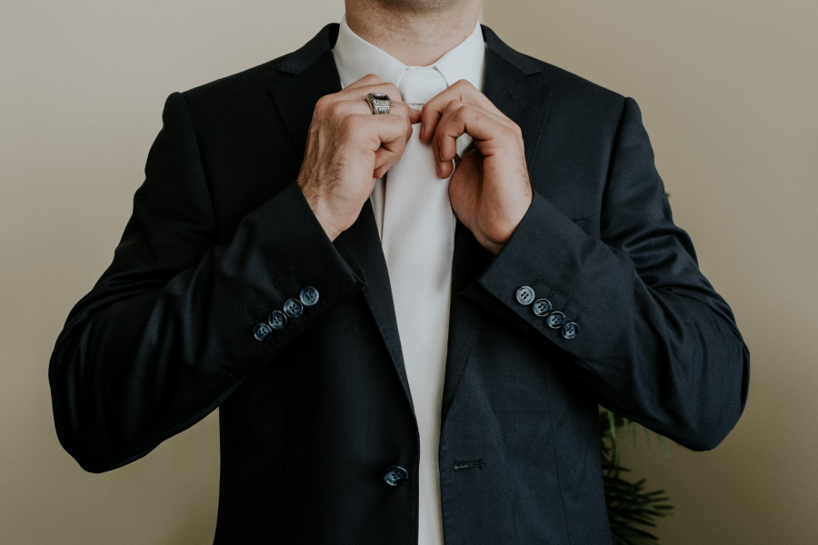 Matt and Rachael - Real Weddings by SuitShop