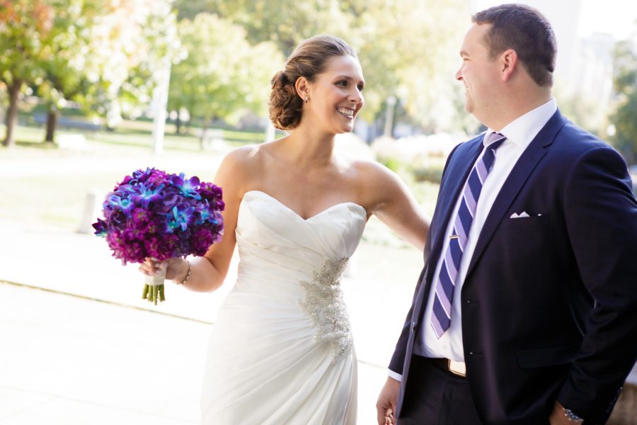 AJ and Katy - Real Weddings by SuitShop