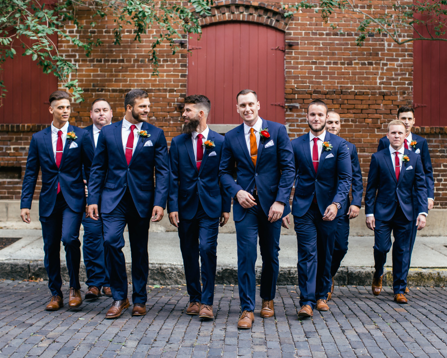 Cody and Katie - Real Weddings by SuitShop