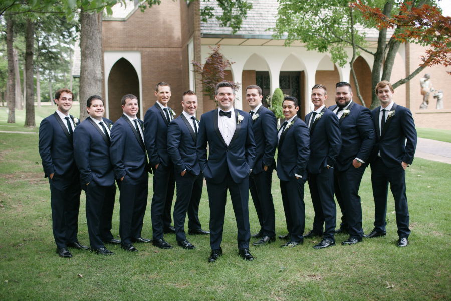 Christopher and Courtney - Real Weddings by SuitShop