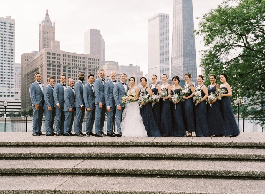 Luke and Steph - Real Weddings by SuitShop
