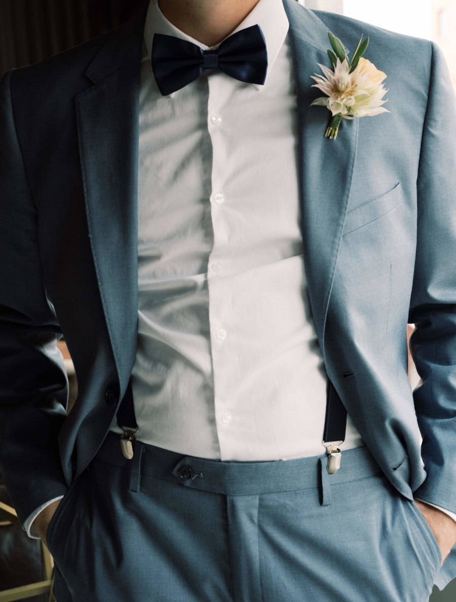 Luke and Steph - Real Weddings by SuitShop