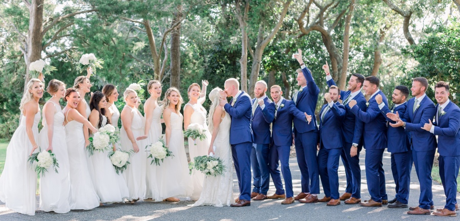 Kyle and Ashley - Real Weddings by SuitShop
