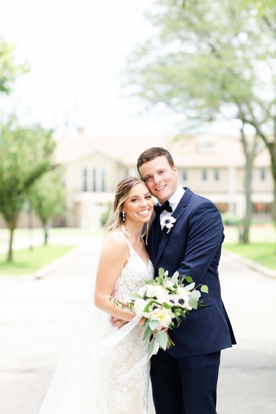 Kayley and Alastair - Real Weddings by SuitShop