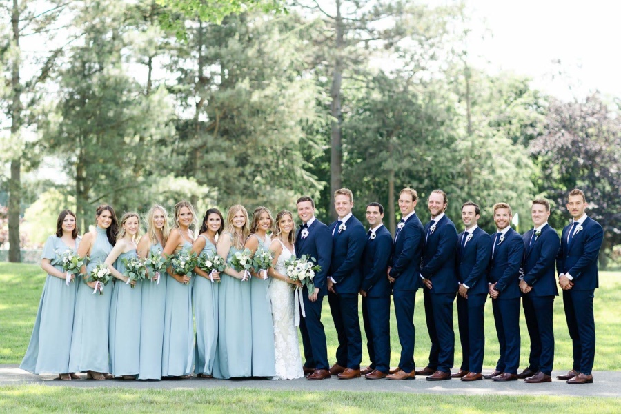 Kayley and Alastair - Real Weddings by SuitShop