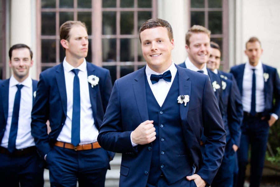 Kayley and Alastair - Real Weddings by SuitShop