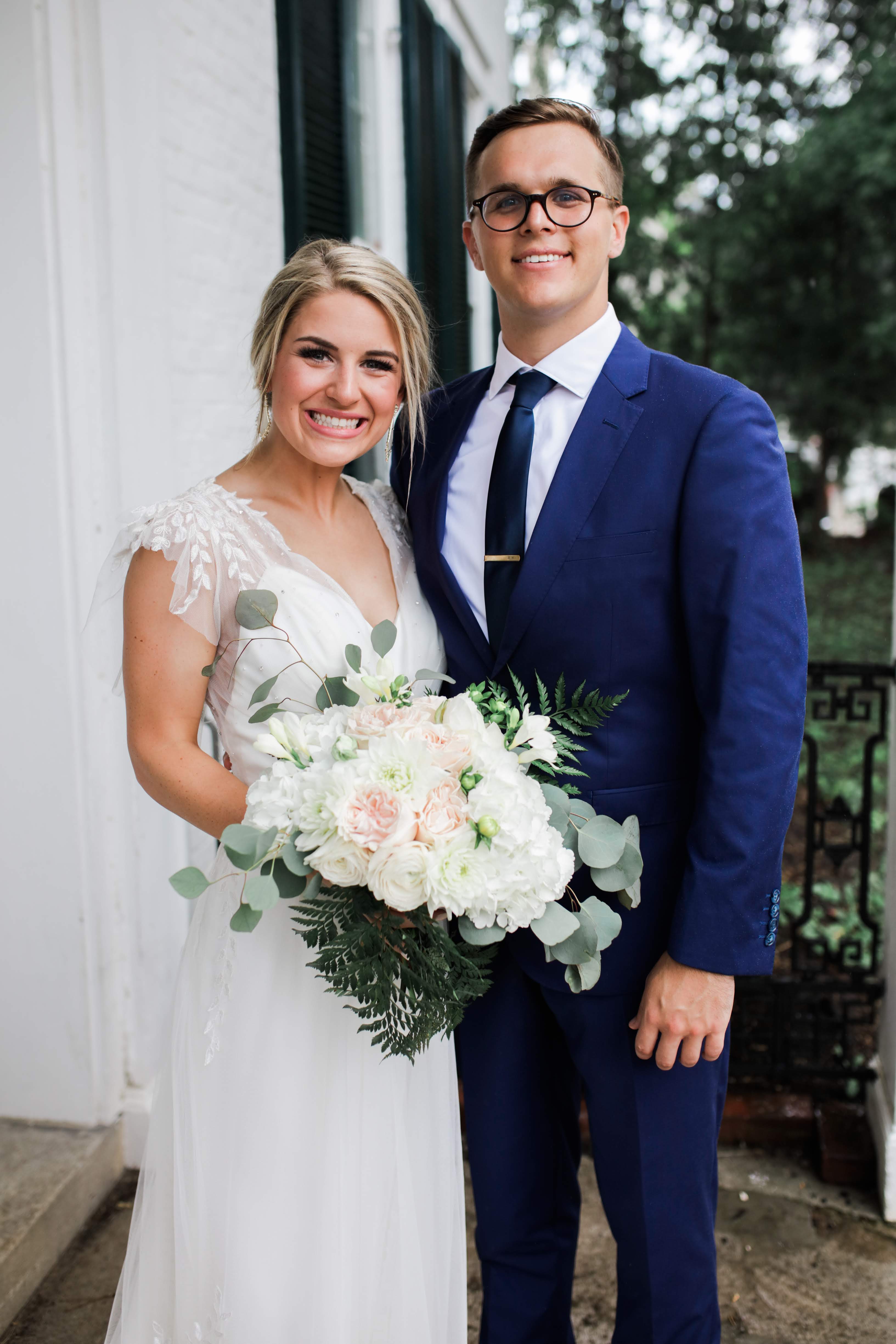 Dakota and Caroline - Real Weddings by The Groomsman Suit