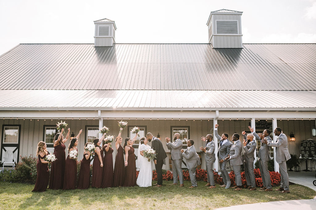 Monica and James - Real Weddings by SuitShop