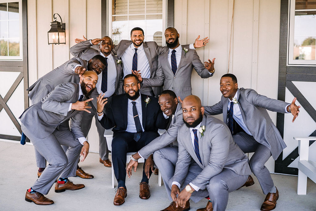 Monica and James - Real Weddings by SuitShop