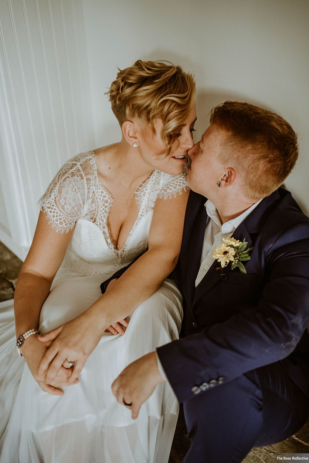 Chelsey and Melanie - Real Weddings by SuitShop