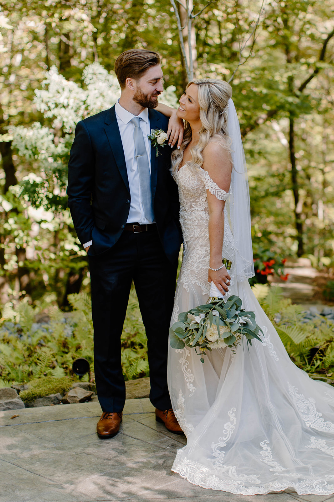 Jenna and Evan - Real Weddings by SuitShop