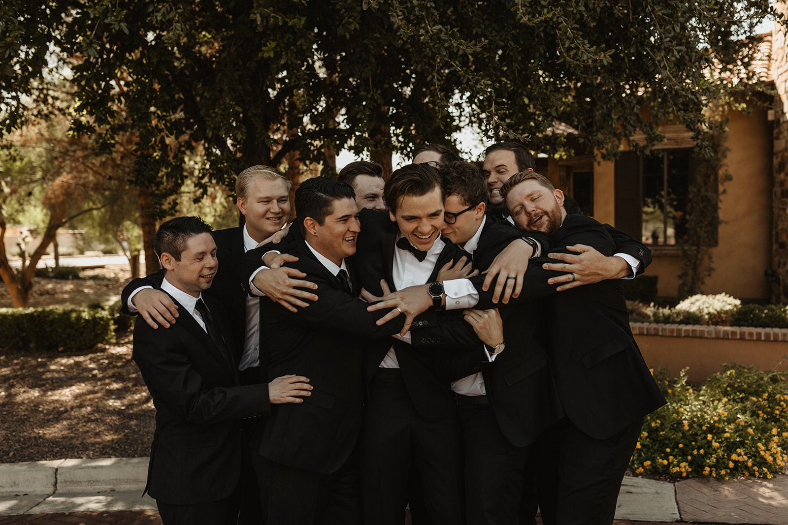 Joel and Mia - Real Weddings by SuitShop