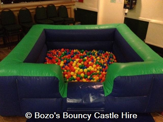 giant inflatable ball pit