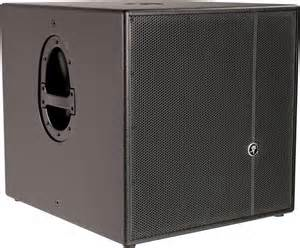 subwoofer mackie hd1801