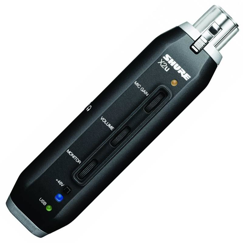 Hire Shure X2u Xlr To Usb Microphone Adapter Hire Shure X2u Xlr To Usb Microphone Adapter