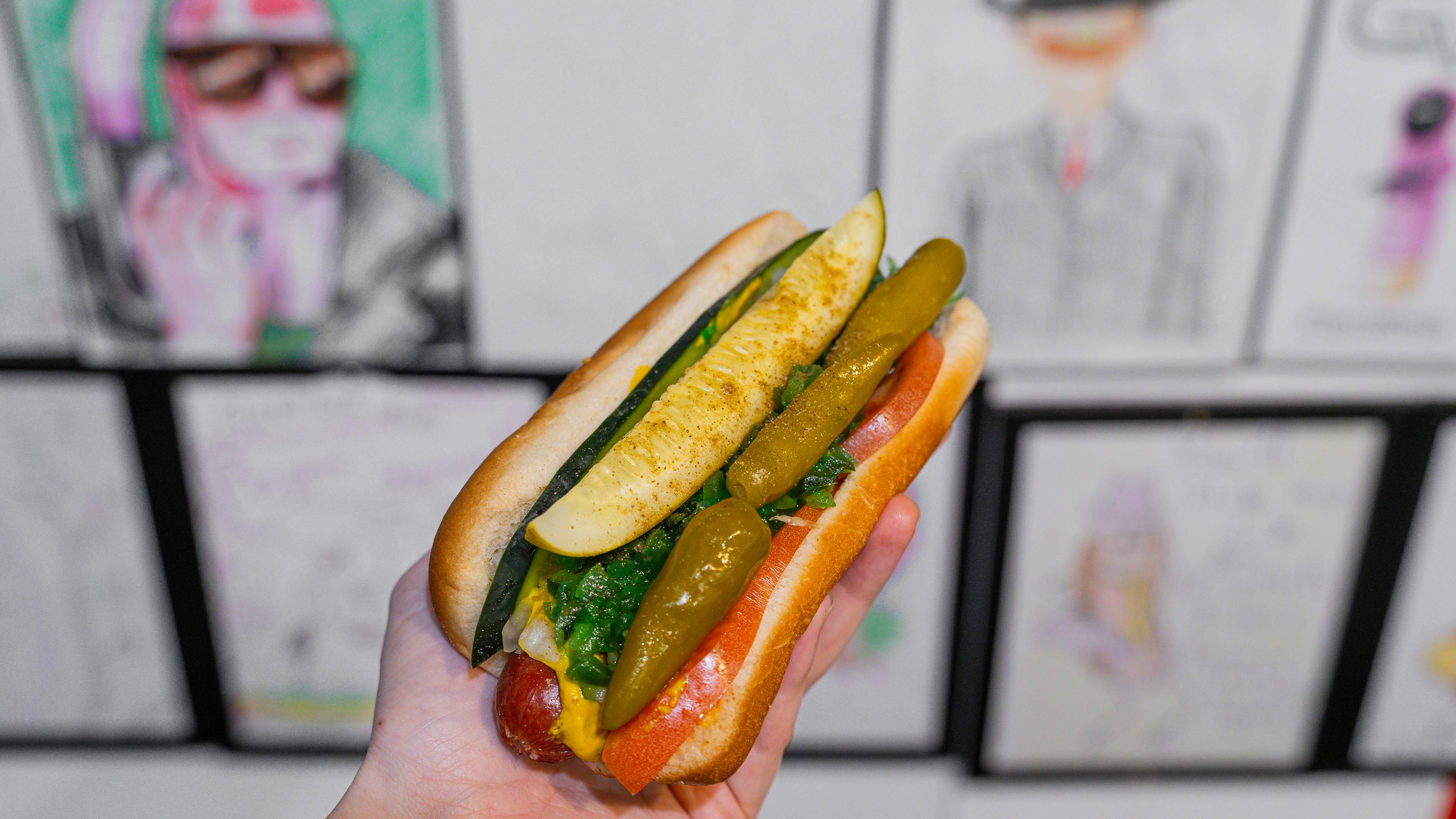 Chicago dog being held up