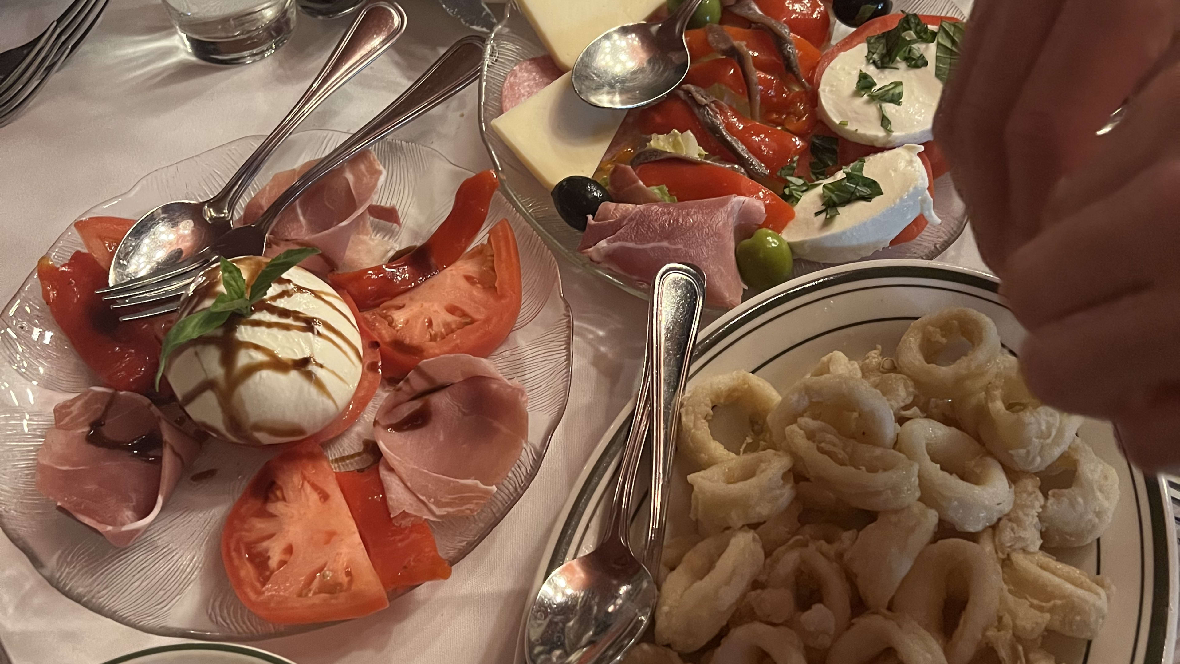 burrata at bamonte's