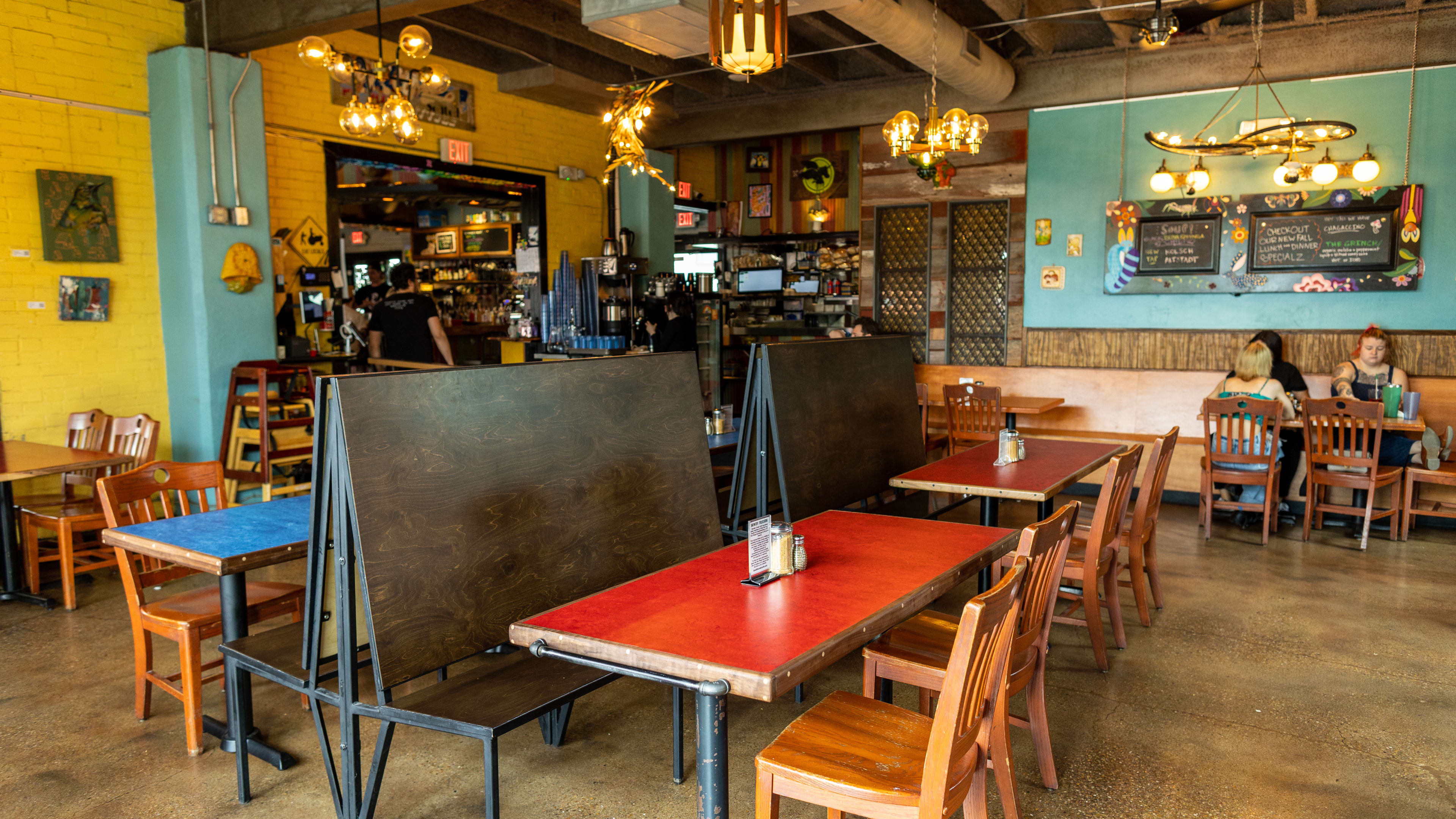 The interior of Bouldin Creek Cafe