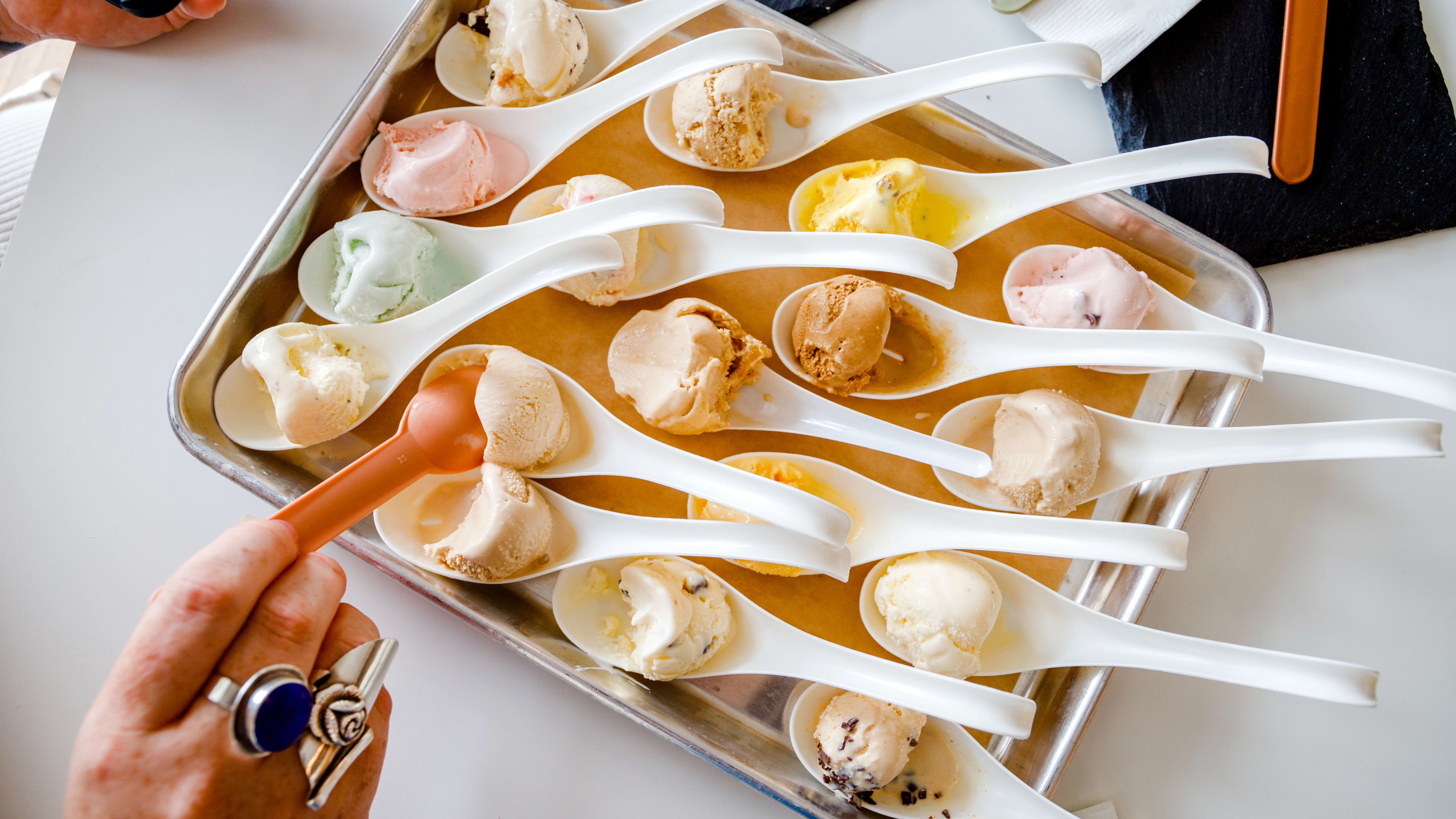 The 16-Scoop Ice Cream Flight image