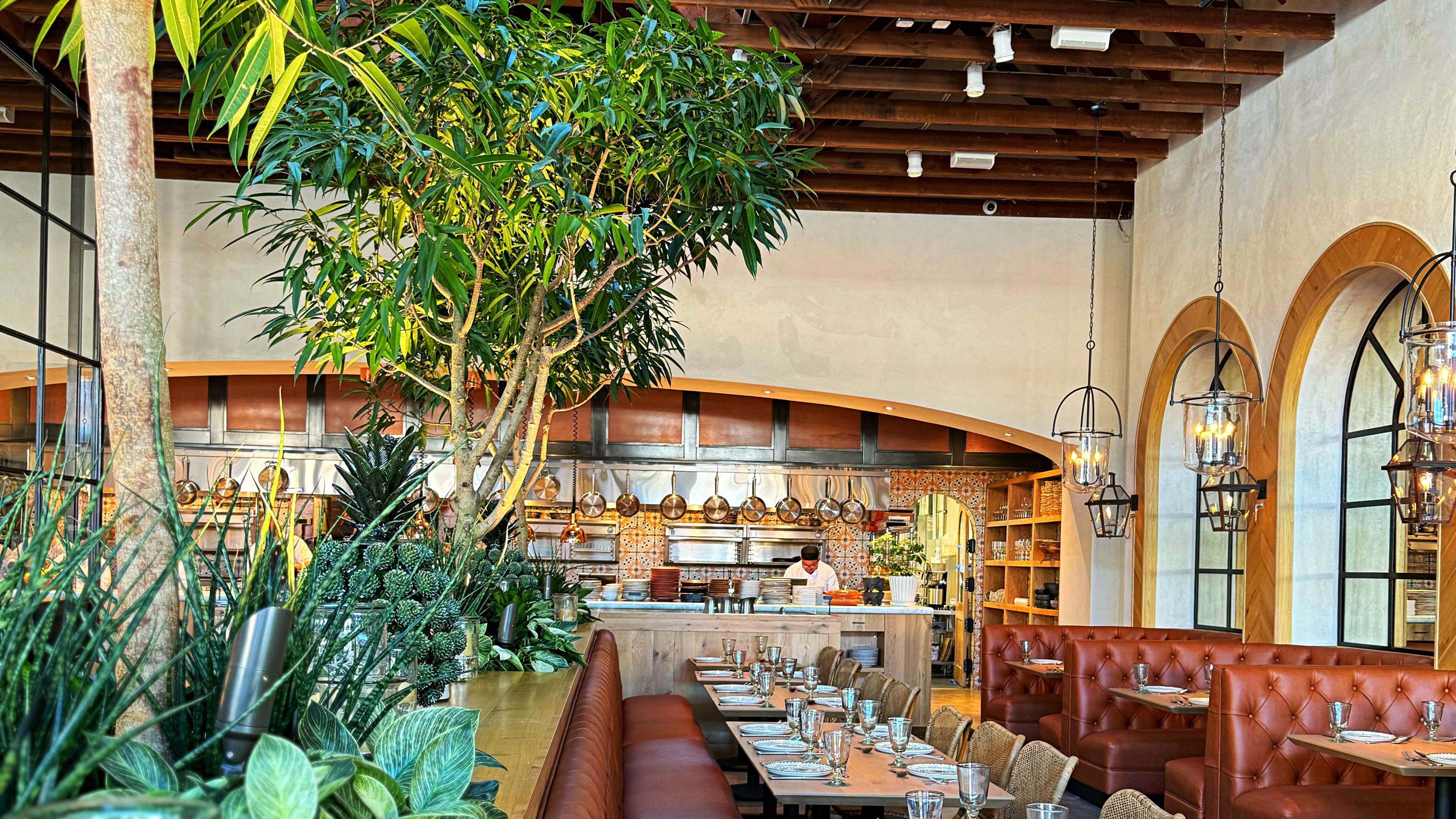 The interior at Elena's Mexican Restaurant in San Francisco.