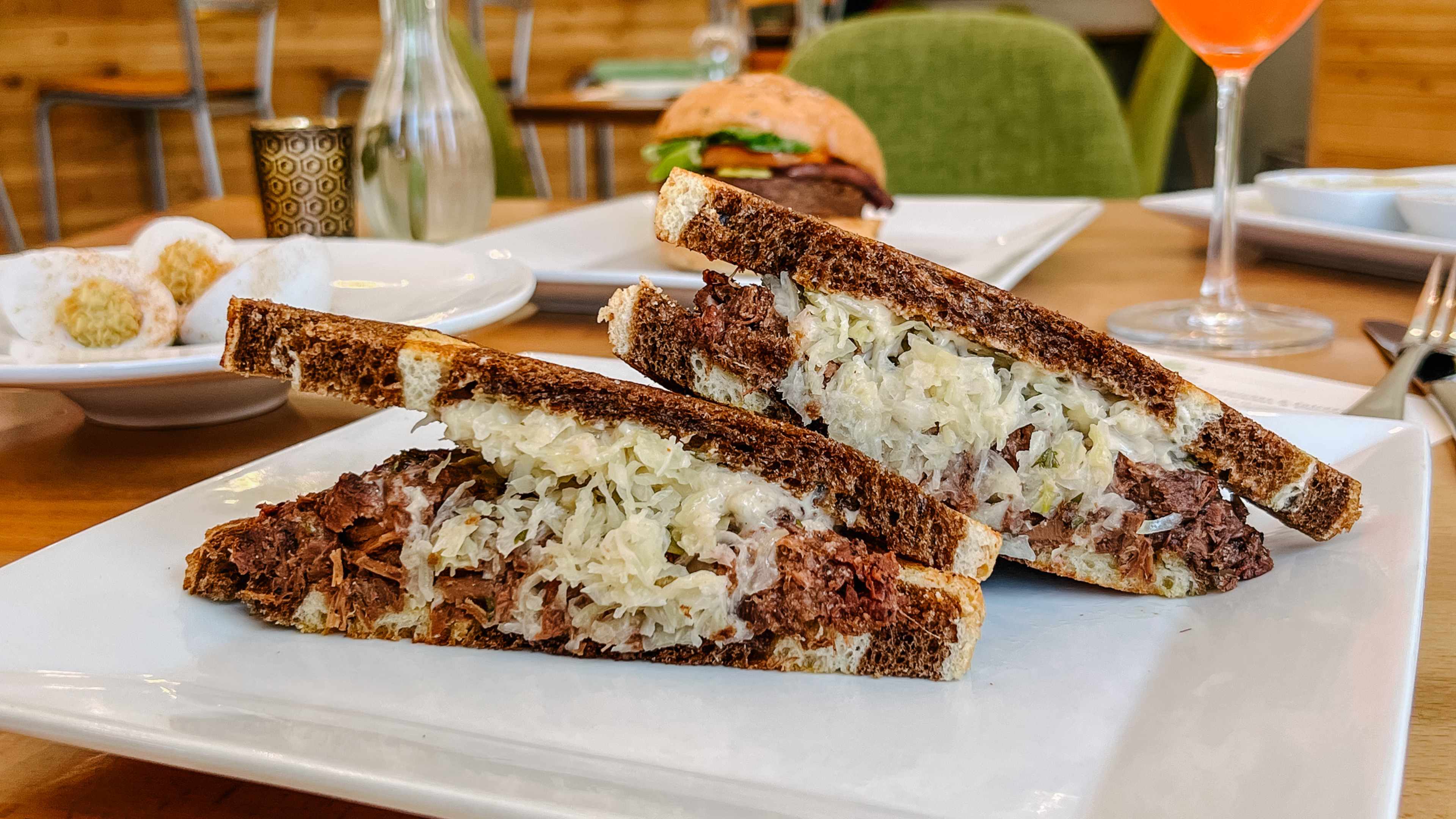 vegan reuben sandwich