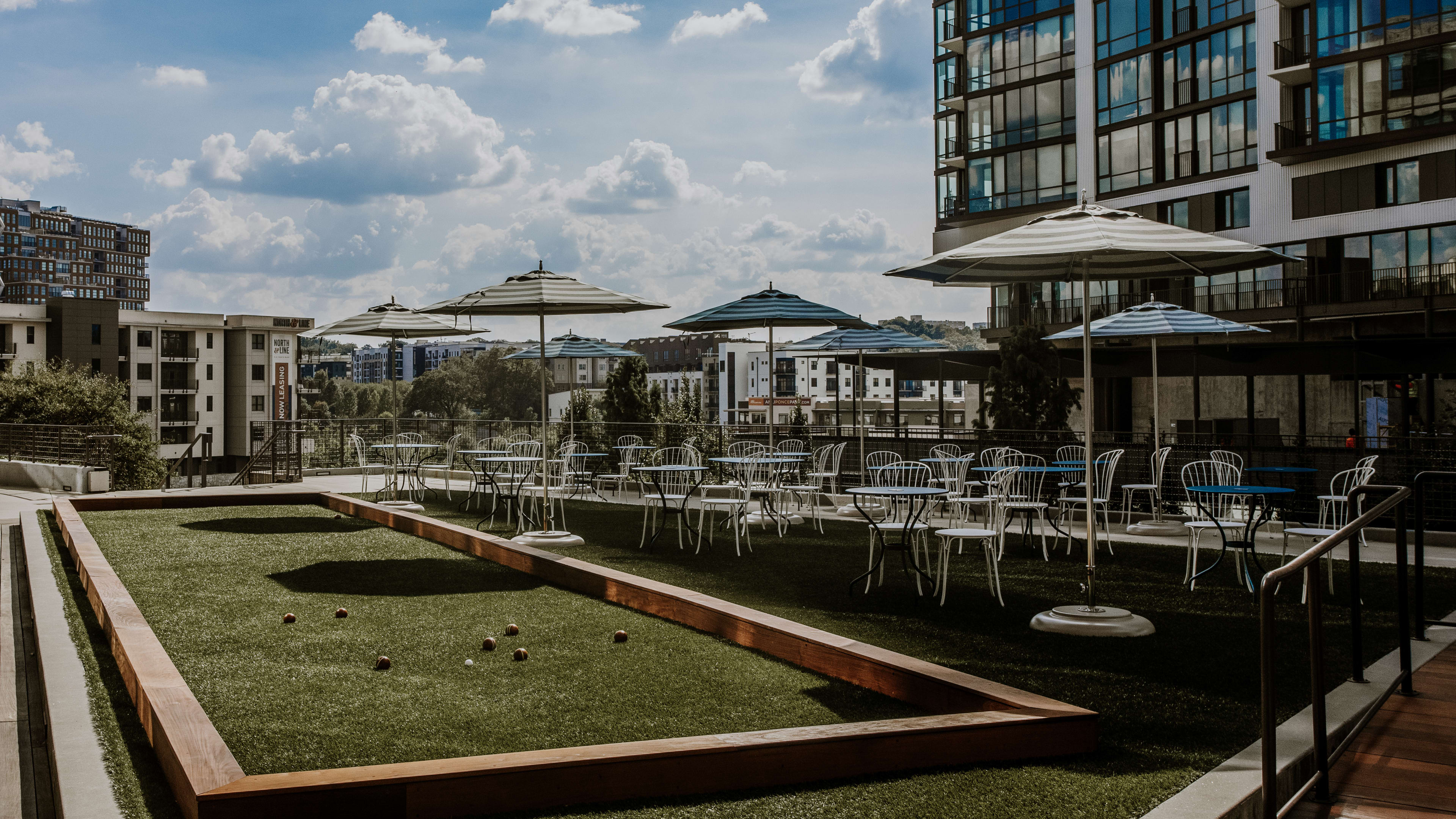 rooftop patio