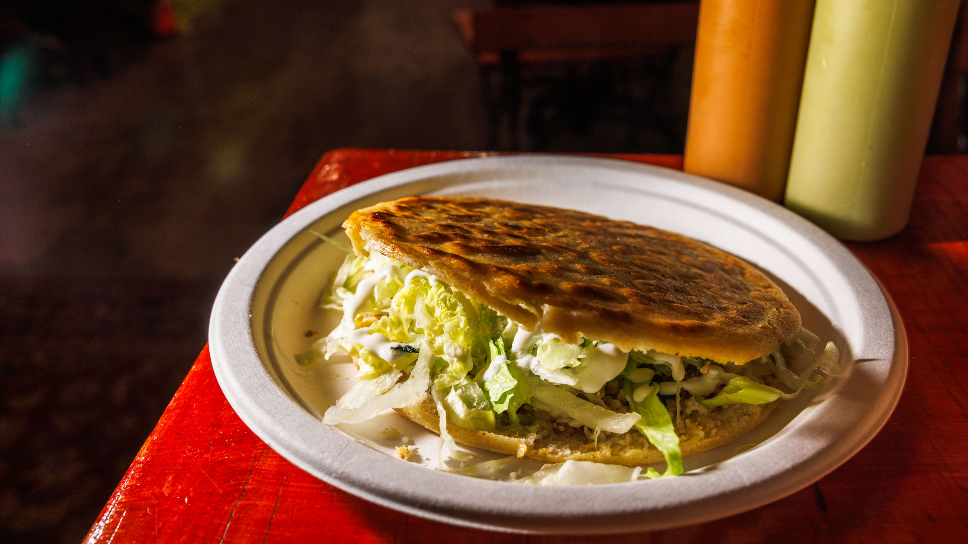 A gordita from Quesadillas Doña Maty.