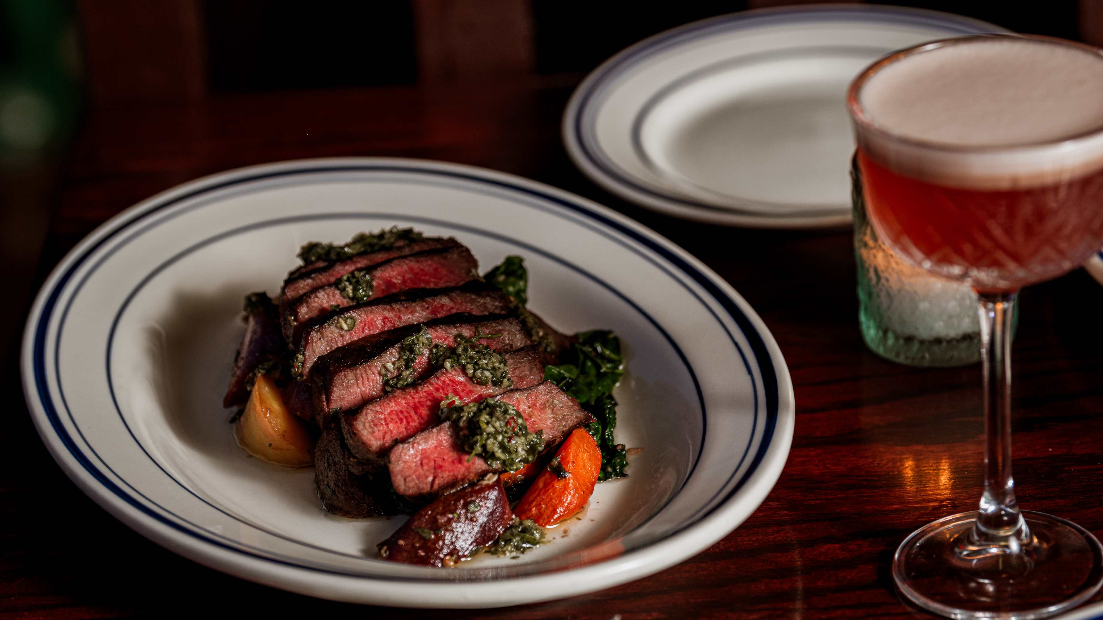 This is the grilled short rib at Royal Tavern.