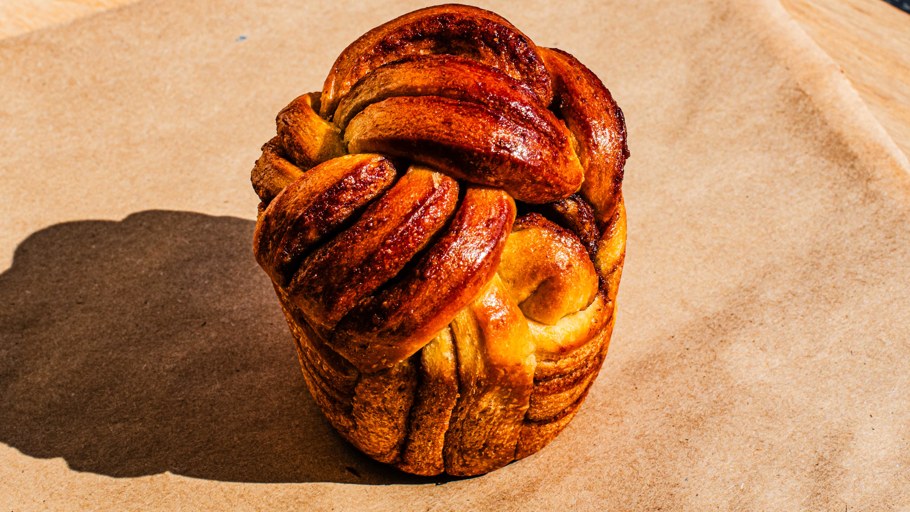 The caraway bun at Suba Bakery