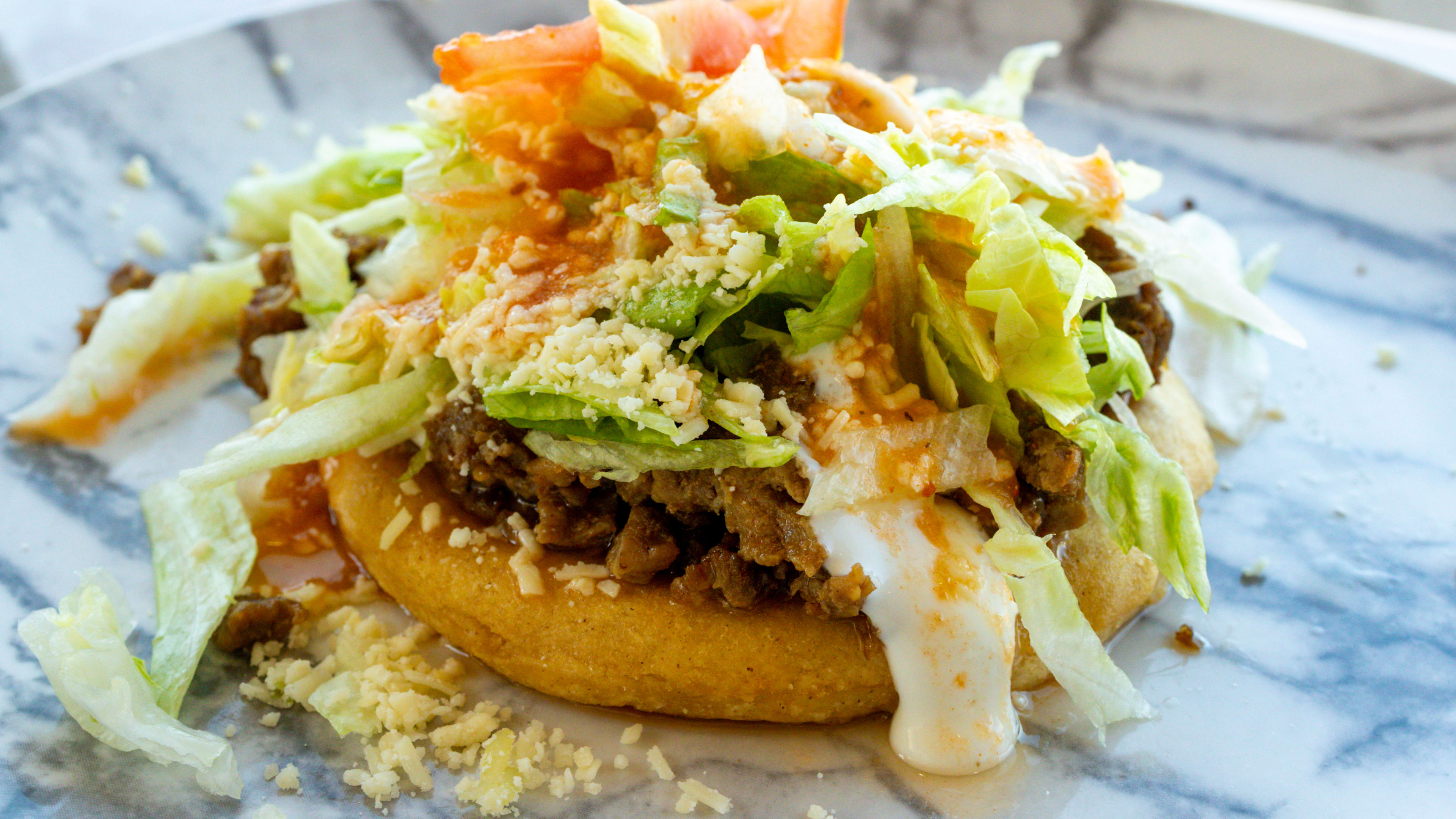 An asada sope at Taqueria El Grullense in Palo Alto.