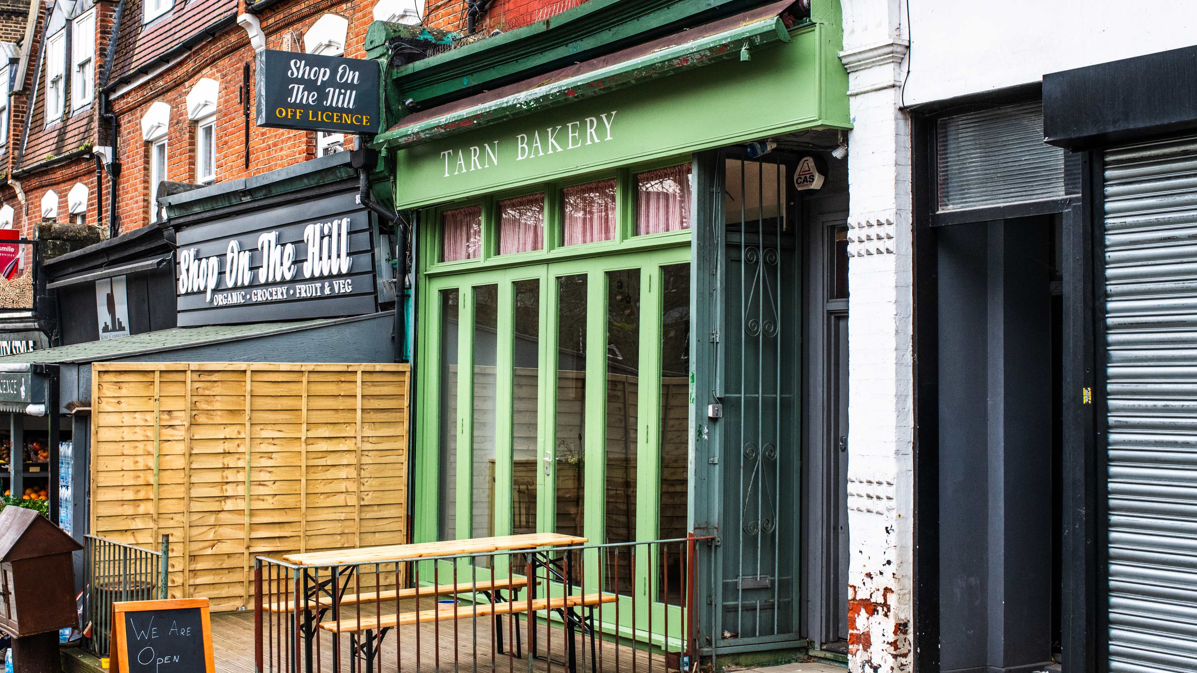 The exterior of Tarn Bakery