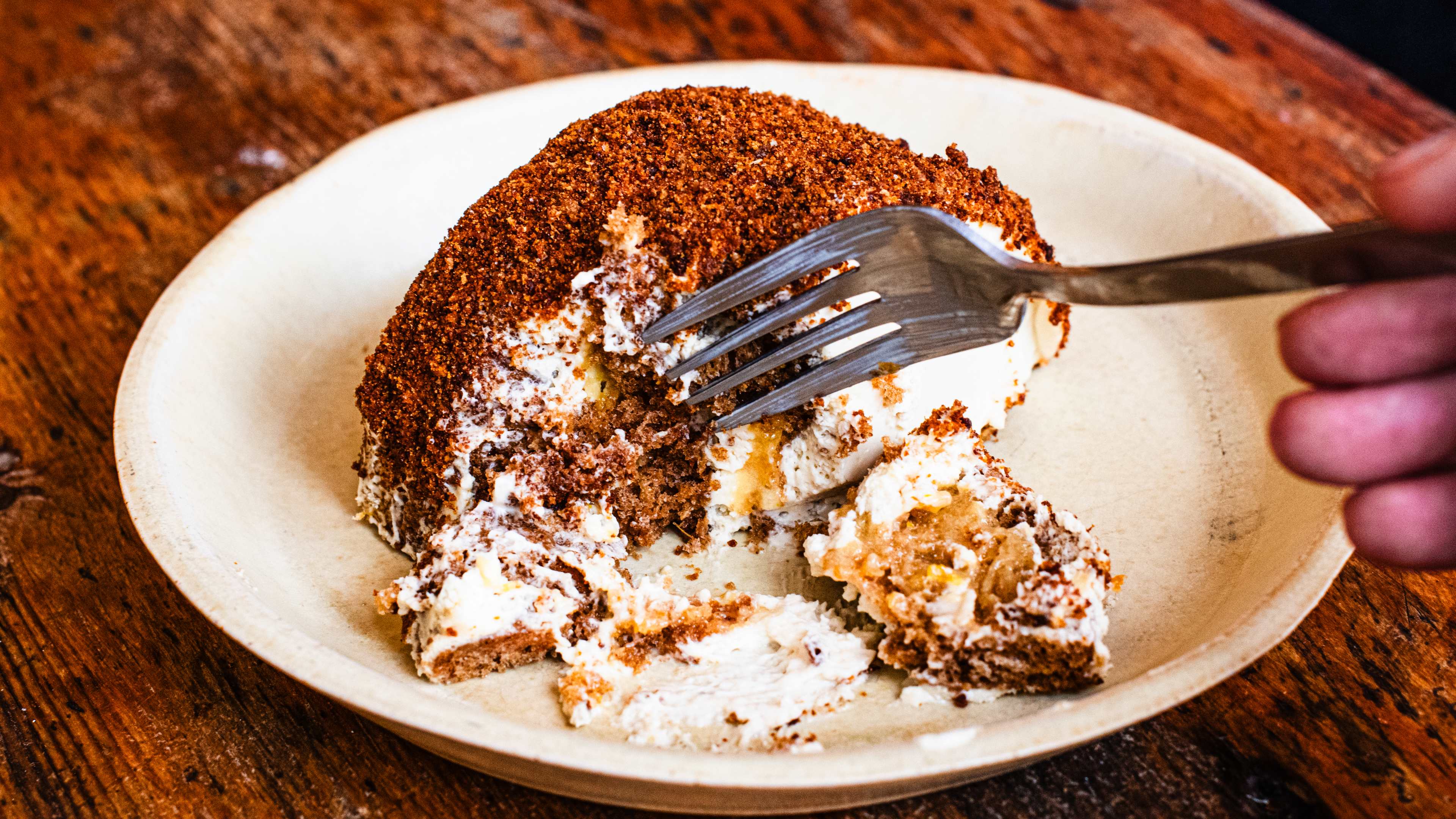 the honey cake at Tarn Bakery.