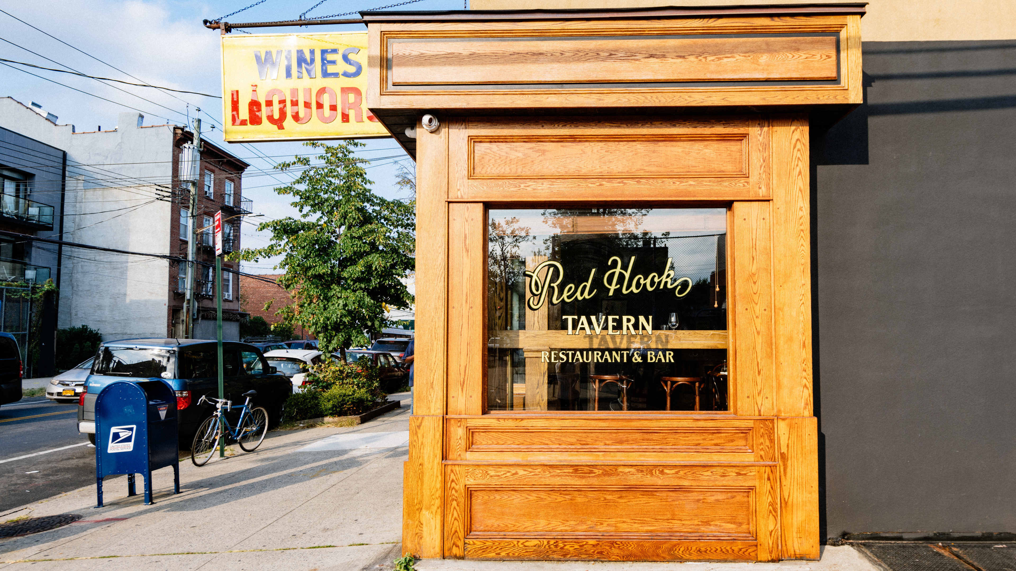 The exterior of Red Hook Tavern.