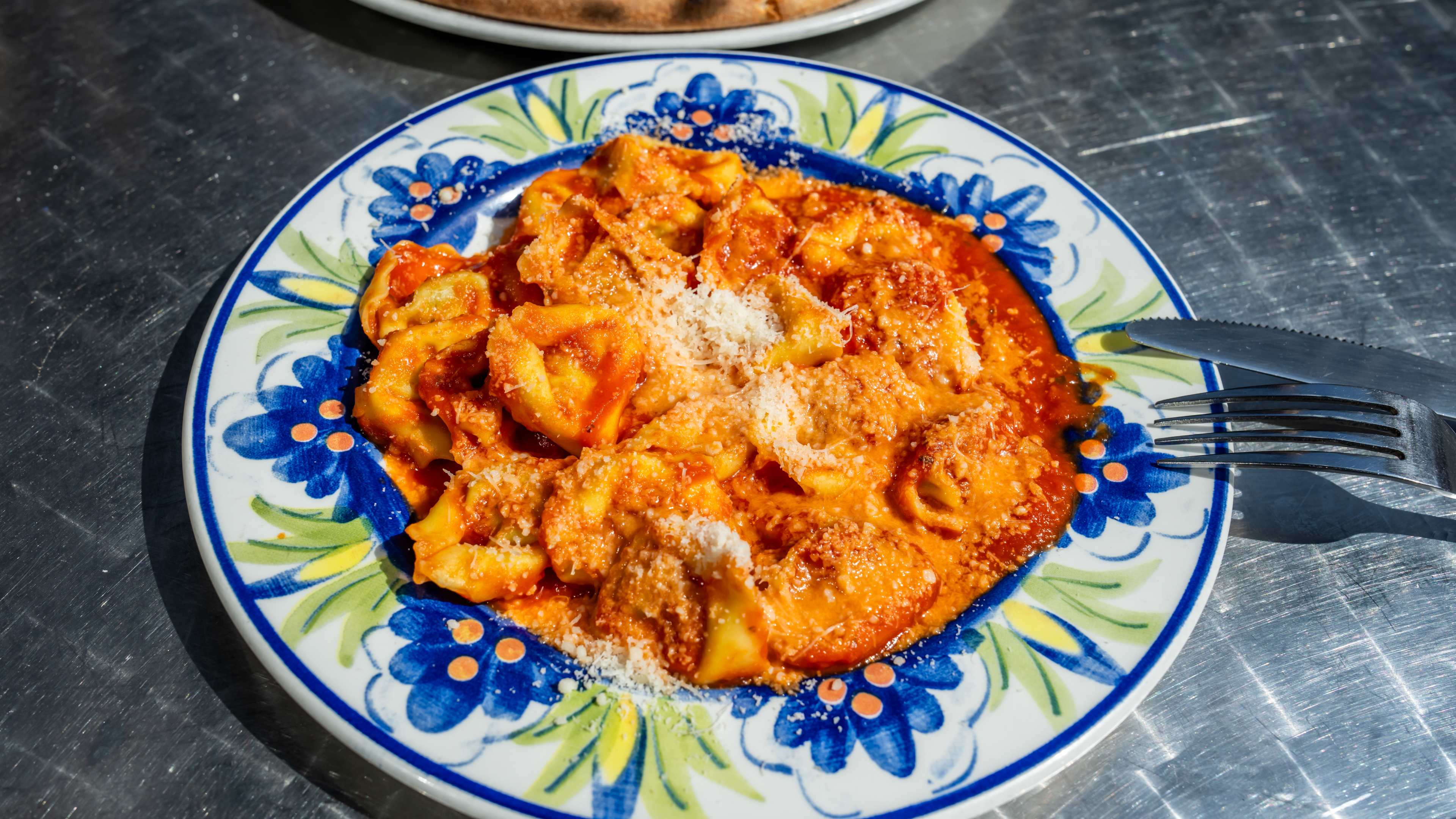 The tomato pasta dish at Terroni.