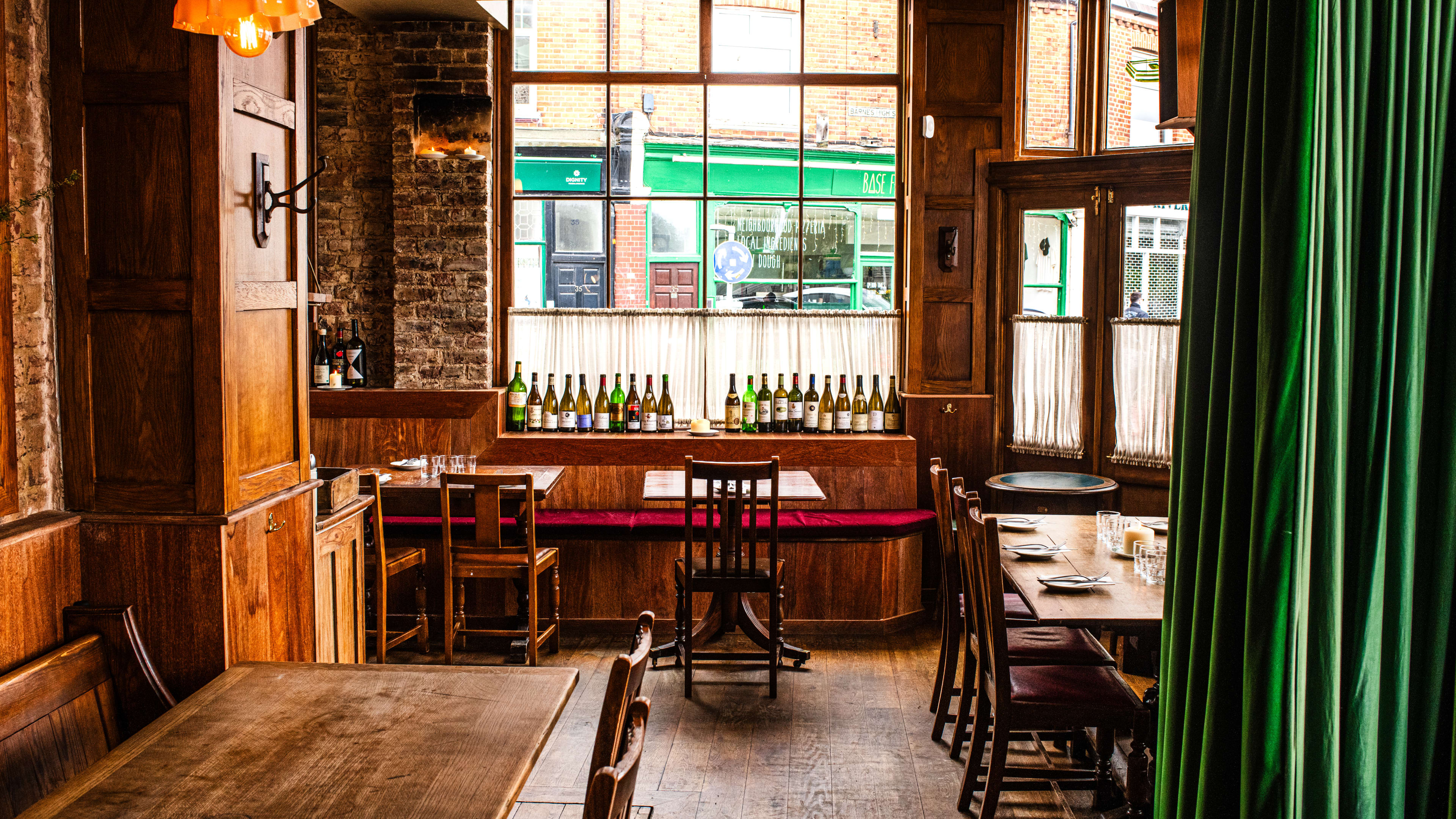 The interiors at The Waterman's Arms