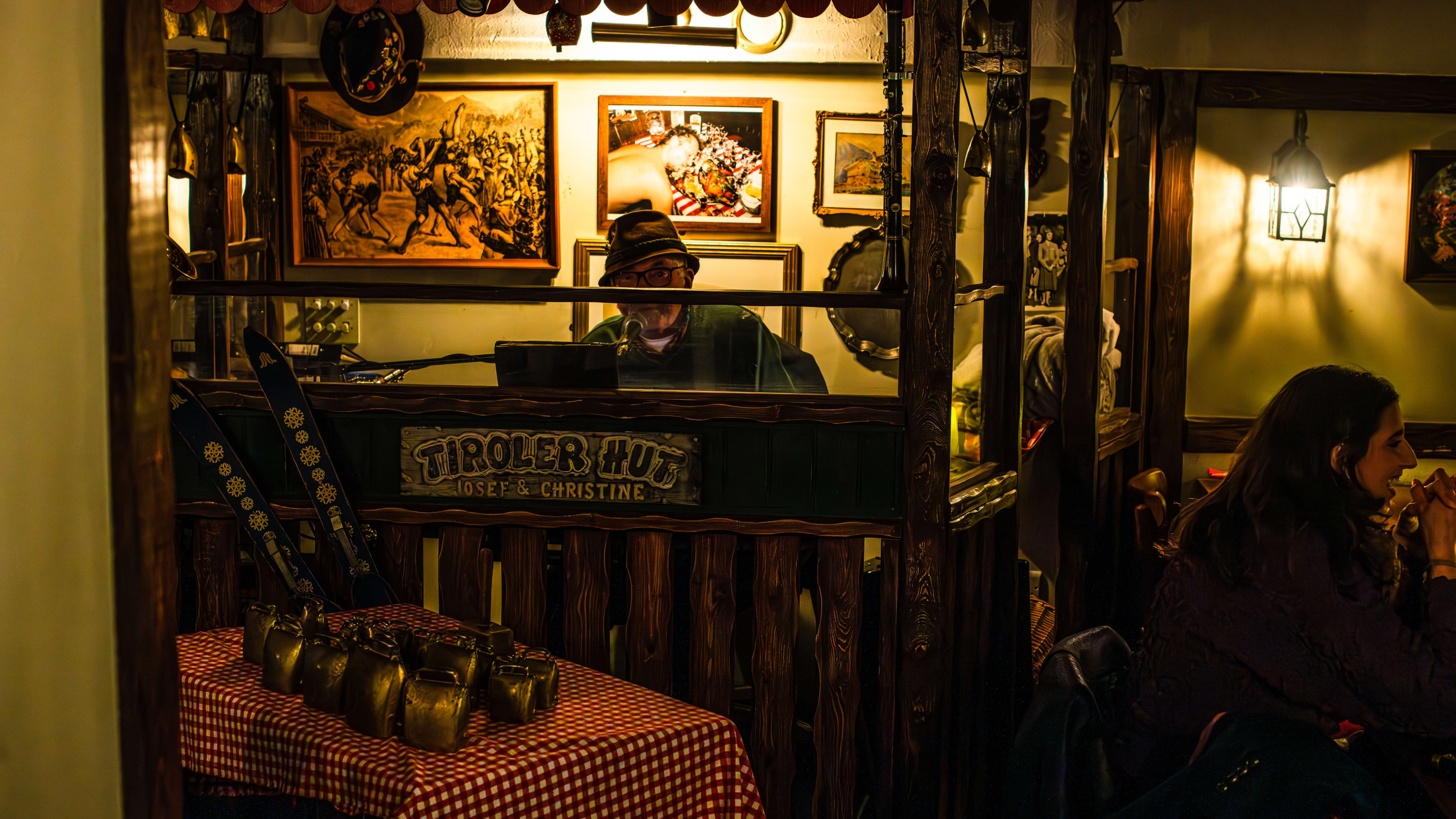 Folat Tiroler Mini-Hut Haarreifen - Stylisches Accessoire