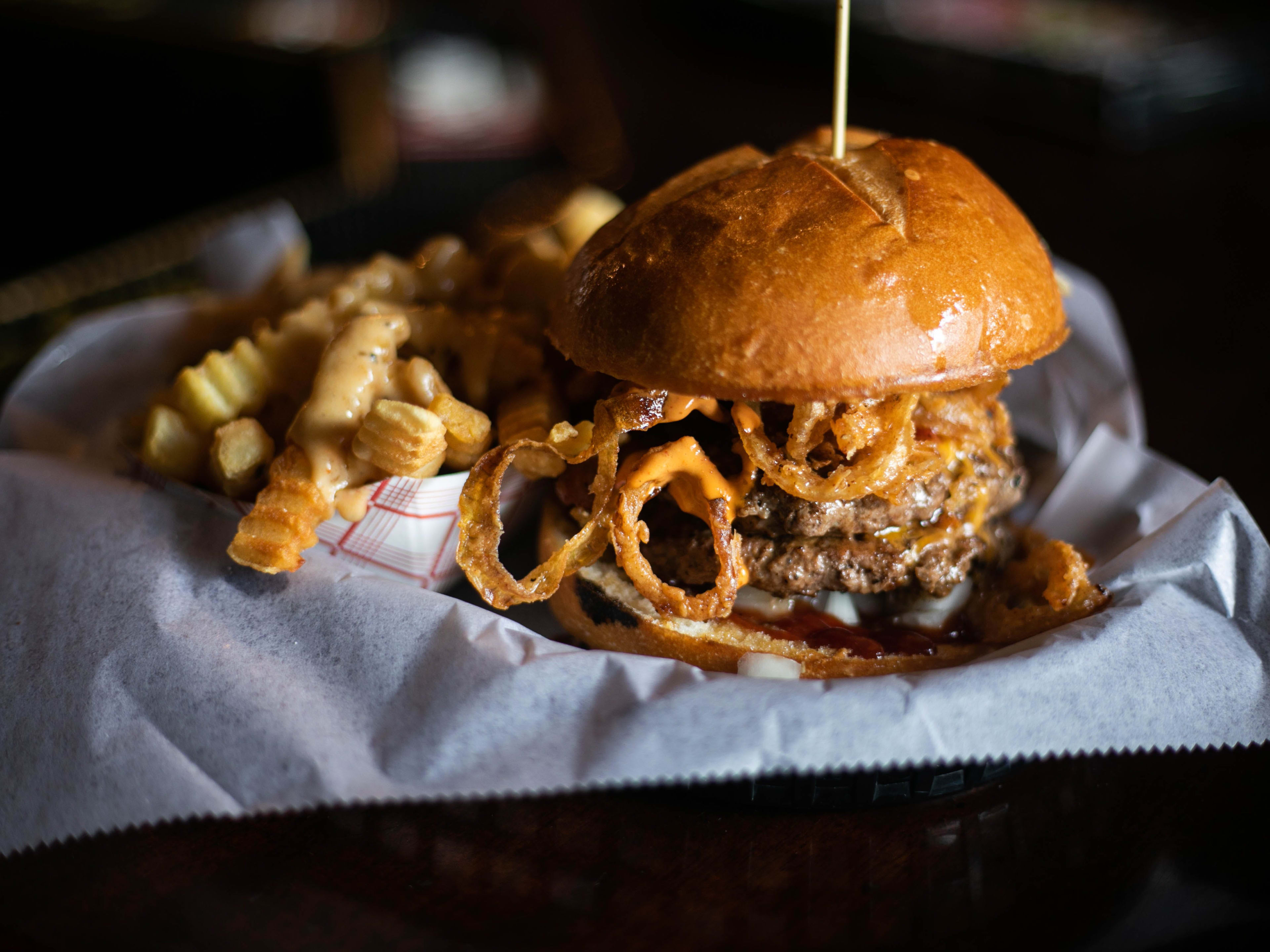 Cheesy Burgers East Oak Lane Philadelphia The Infatuation