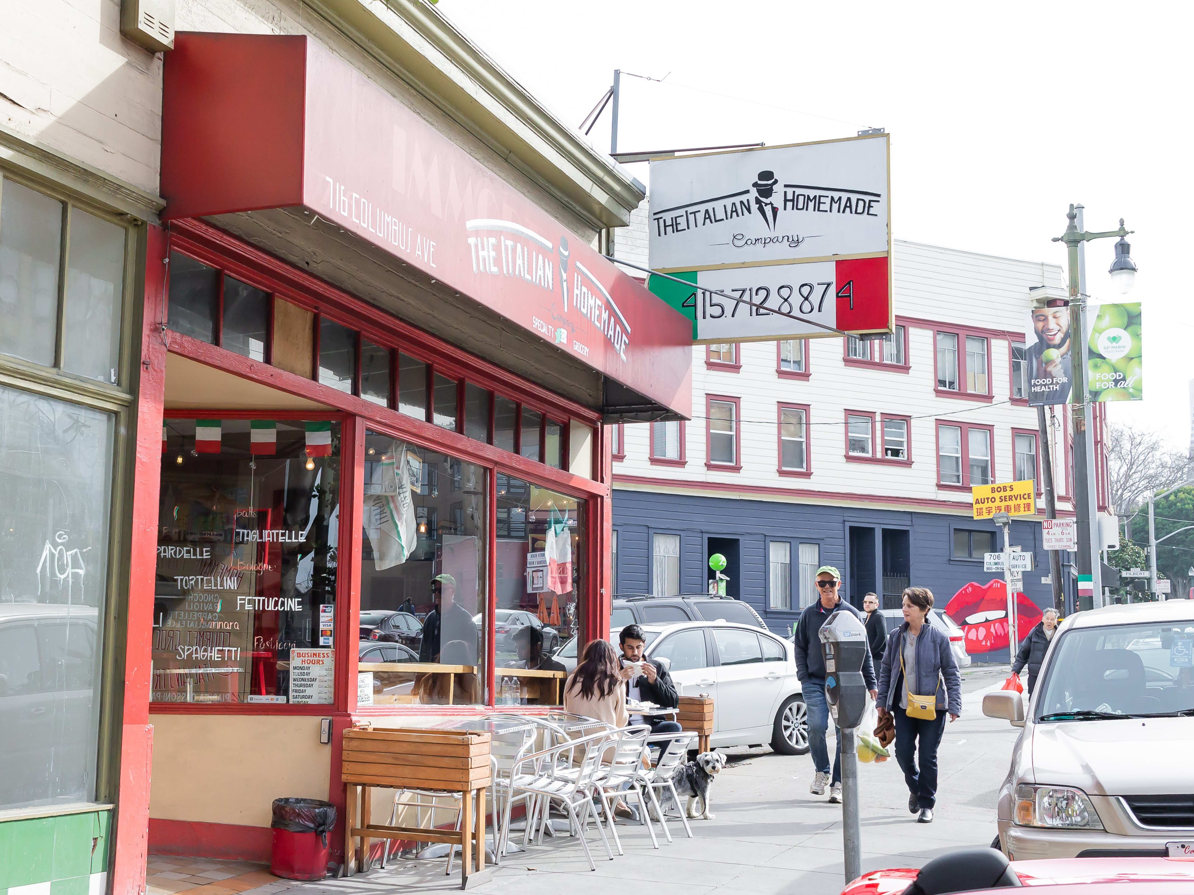 The Italian Homemade Company North Beach San Francisco The