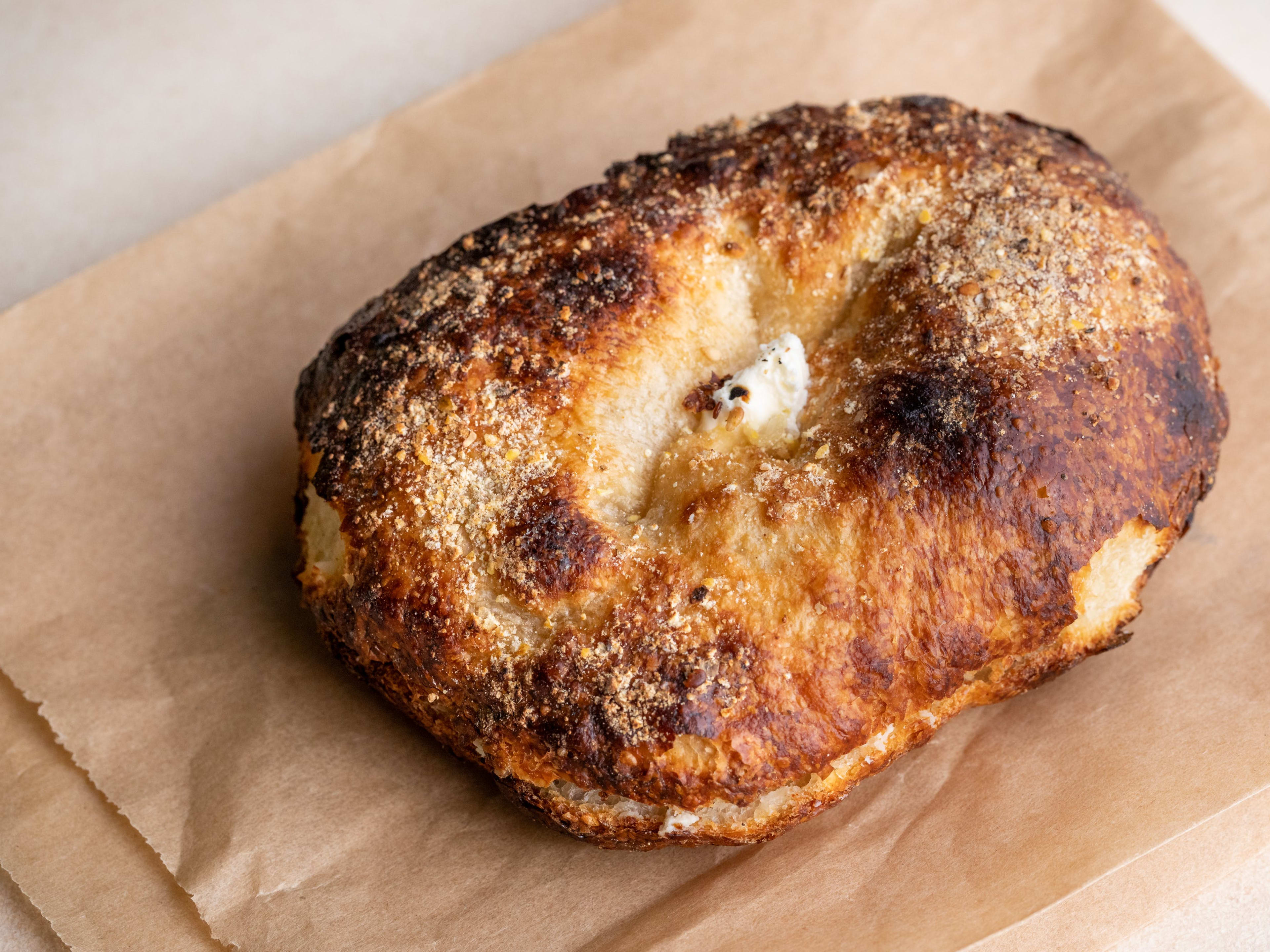 We review Courage Bagels, a fantastic breakfast spot with a complicated