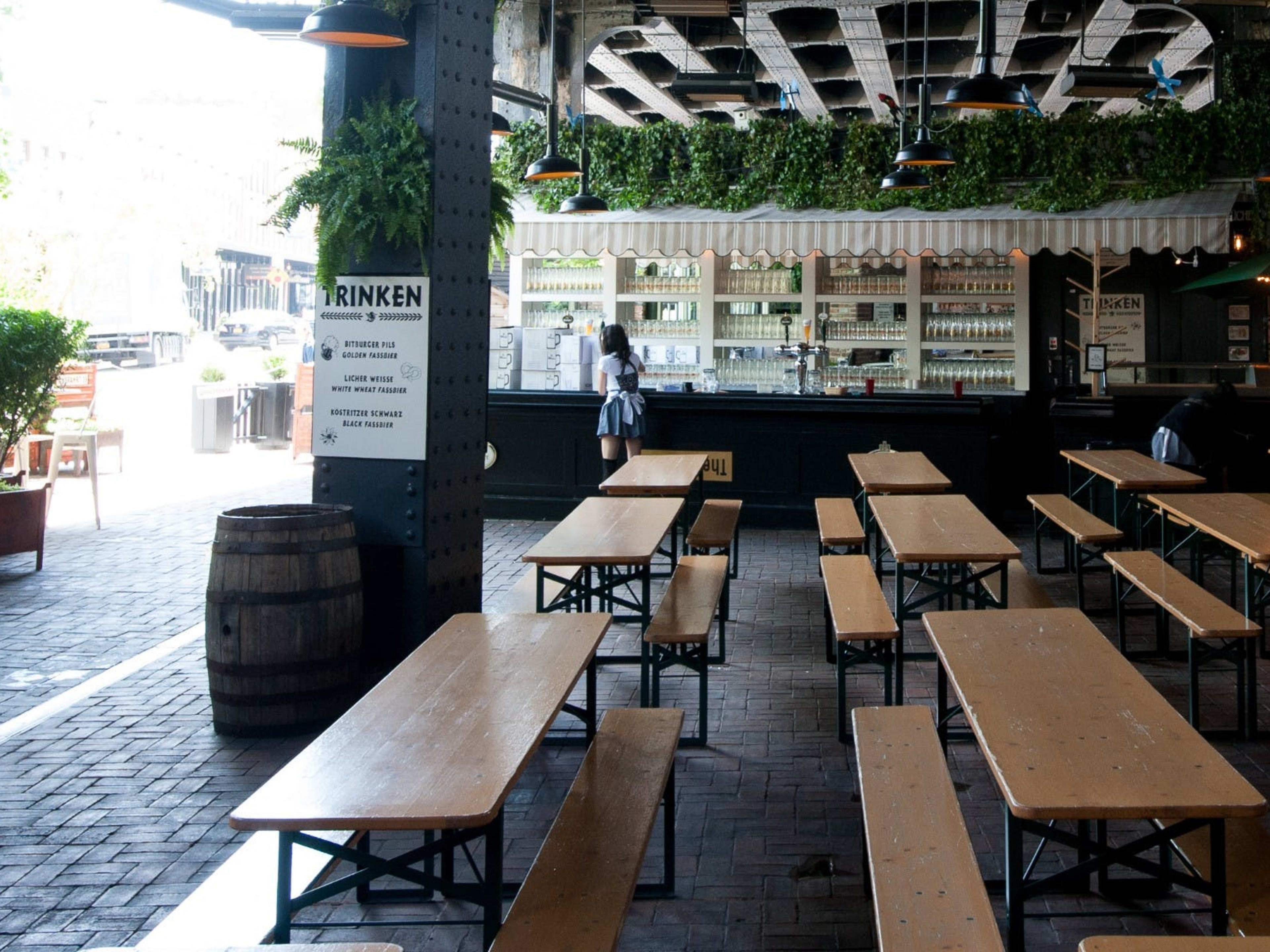 The Biergarten at The Standard review image