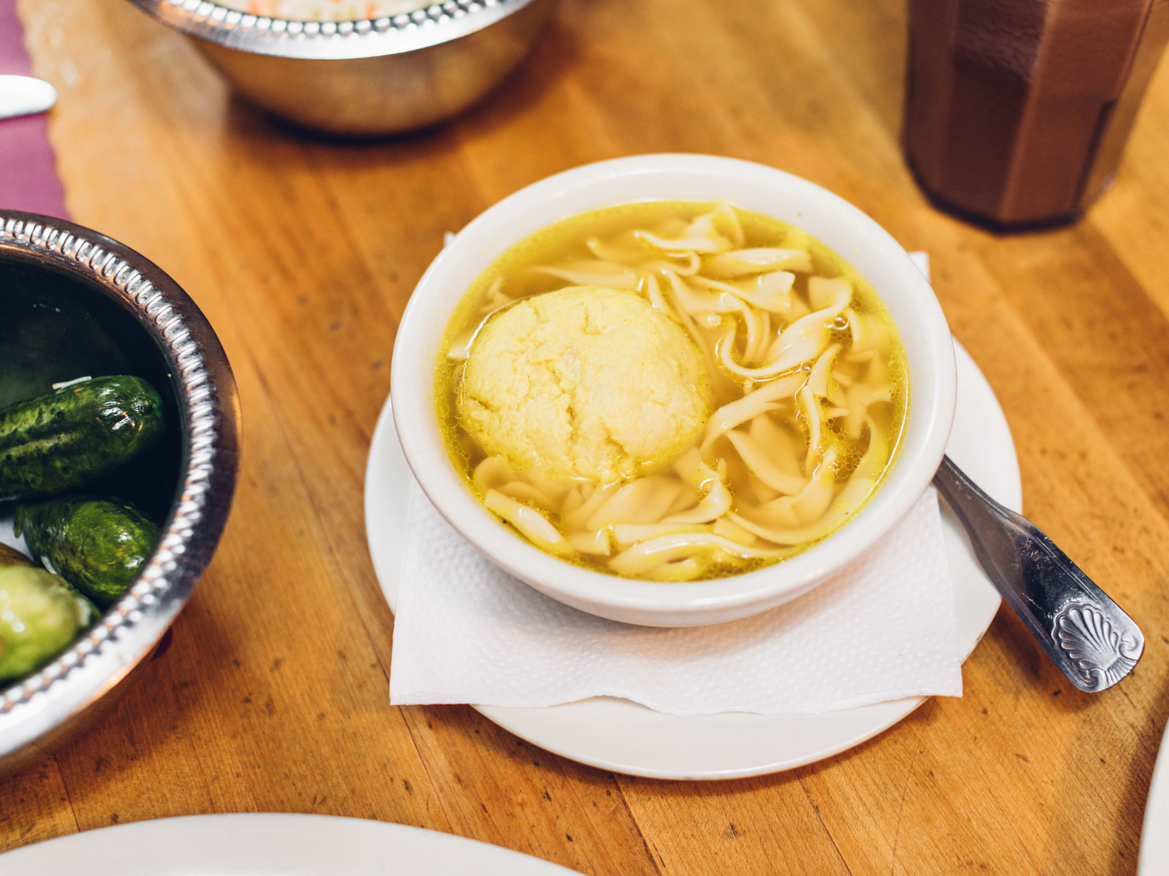 The Best Matzo Ball Soup in NYC  guide image
