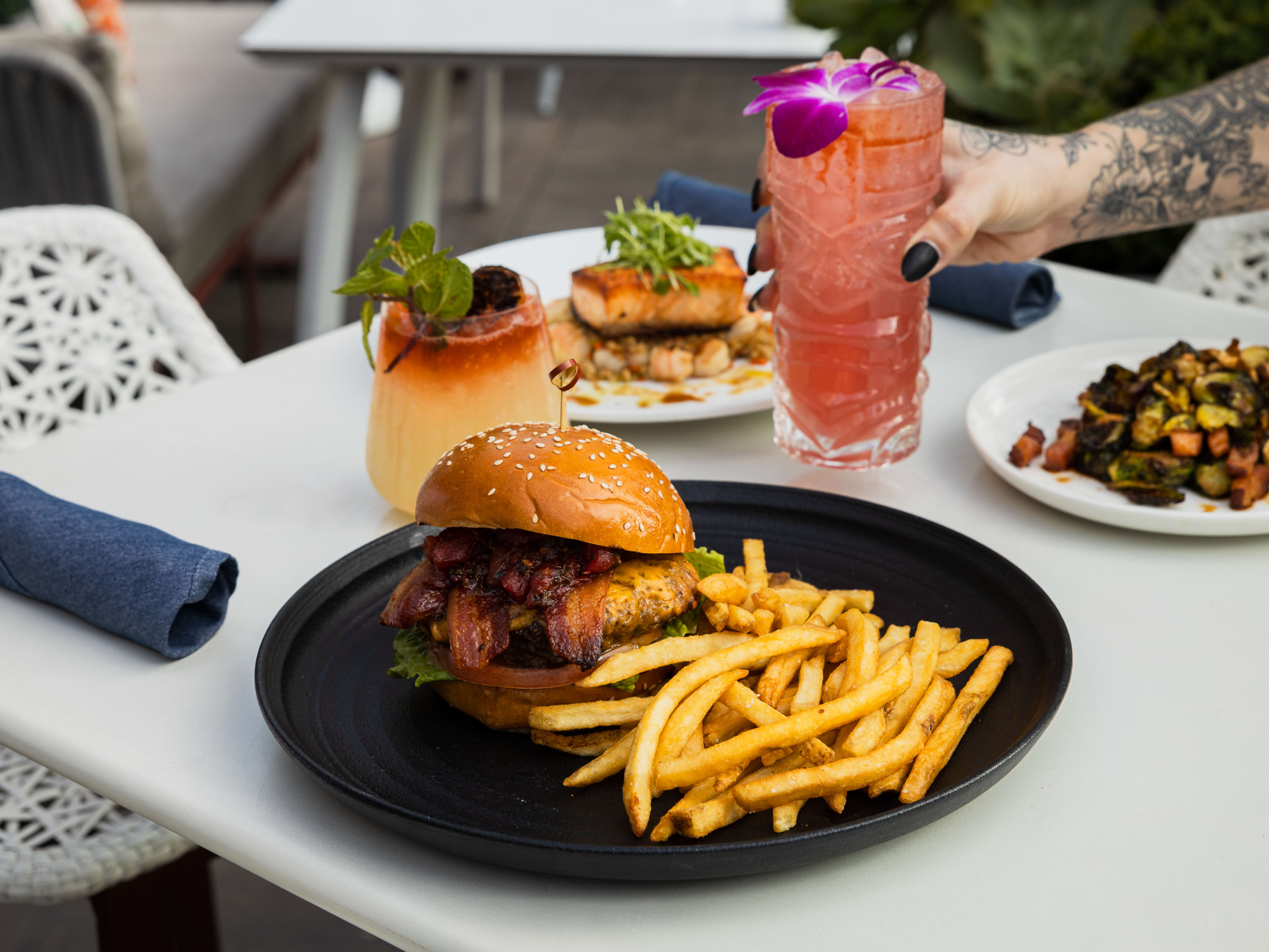 The Rooftop at The Wayfarer Downtown LA Downtown LA Los Angeles